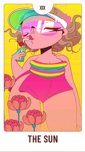 THE SUN Studio Killers Tarot Card Wallpaper